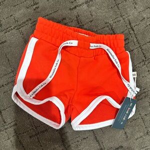 Kids Orange Shorts